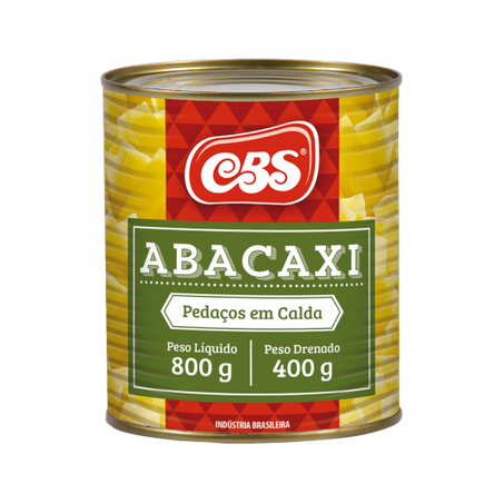 ABACAXI CALDA CBS 400G PEDACOS