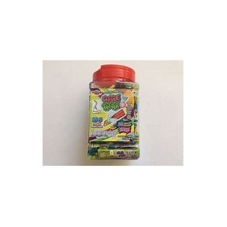 MEGA CHICLE DOCE MIX C/TATOO MORANGO 4,5G (111117)