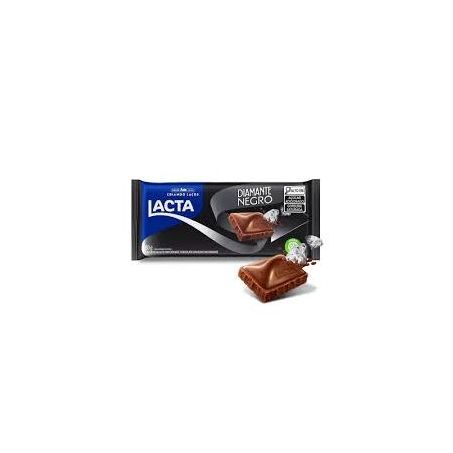 BARRA DE CHOCOLATE DIAMANTE NEGRO LACTA 80G