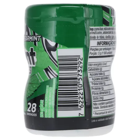 GOMA MASCAR TRIDENT GARRAFA SPEARMINT 54G 360-10