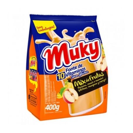 ACHOCOLATADO MUKY VITAMINAS SACHÊ 400G