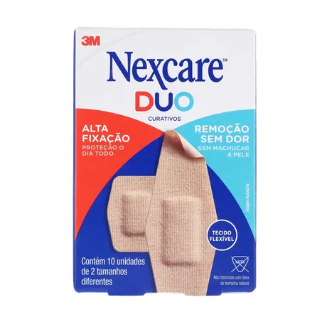 Curativo nexcare duo tamanhos diferentes caixa c-10unid 360-2
