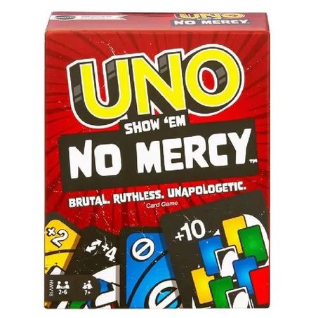 Jogo de cartas uno show 'em no mercy und