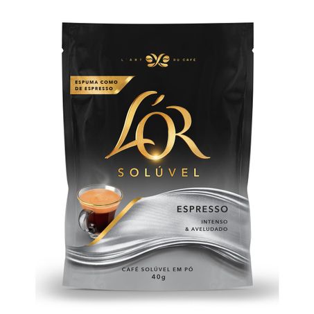 CAFÉ SOLÚVEL EM PÓ ESPRESSO L'OR