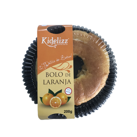 KIDELIZZ BOLO DE LARANJA 200G