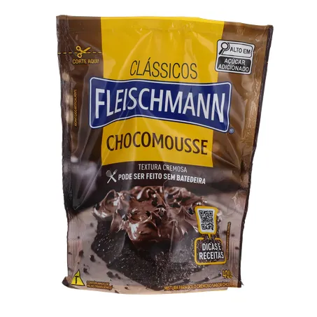 Mistura Para Bolo Cremoso Chocomousse Fleischmann Sachê 400G