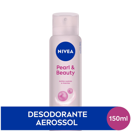 Desodorante Aerossol NIVEA Pearl e Beauty 150Ml 360-1