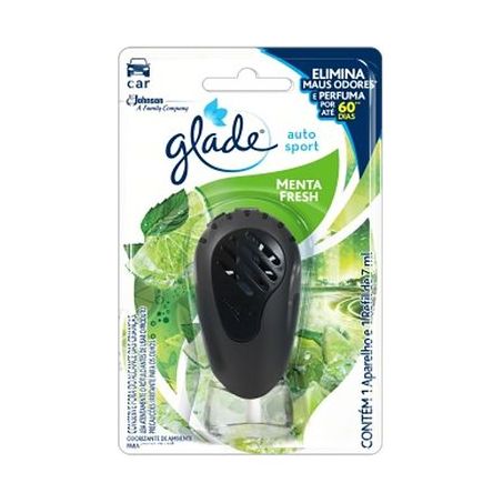 Aparelho glade auto sport men.fresh 7ml