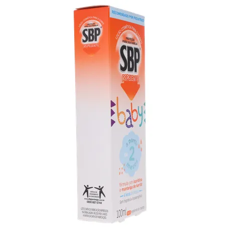 REPELENTE SBP BABY LOÇÃO 100ML 360-30
