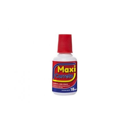 Corretivo Líquido Maxi Embalagem 18ML