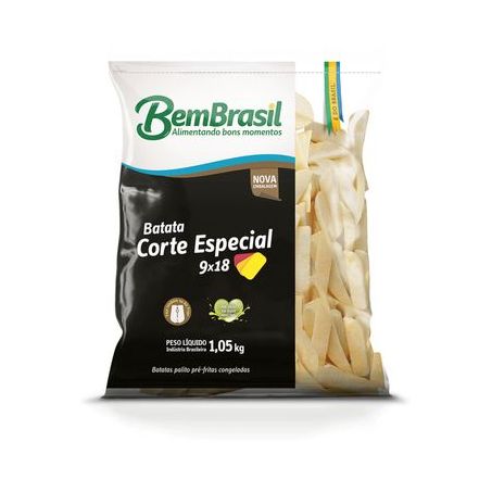 Batata bem brasil cort esp 1.05kg