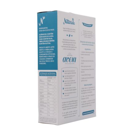 Aveia naturale flocos finos 170g 360-21