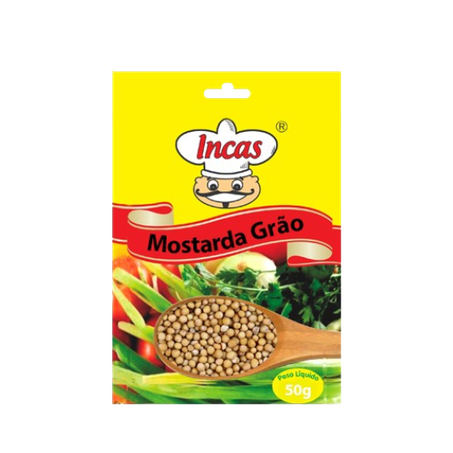 Tempero Incas mostarda 50g