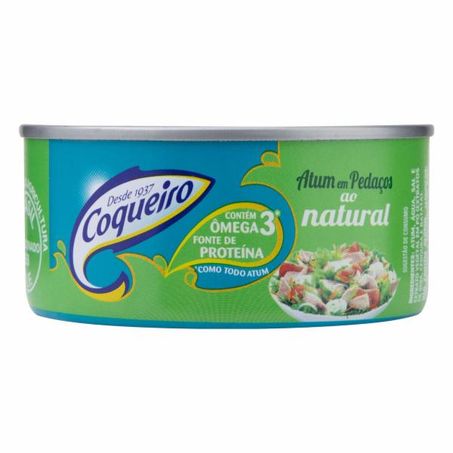 ATUM EM PEDAÇOS AO NATURAL COQUEIRO