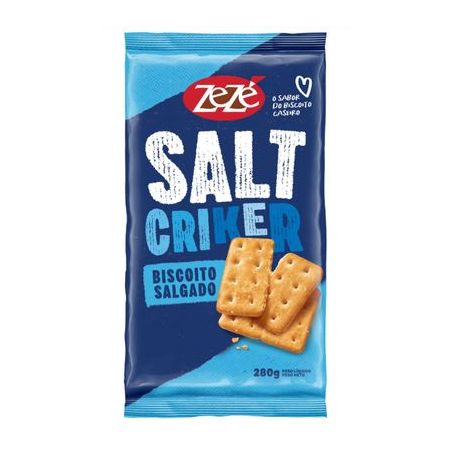 BISCOITO ZEZÉ SALT CRIKER 280G