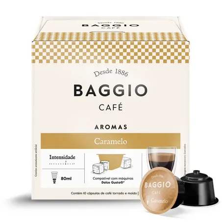 CAFE BAGGIO CAPS AROMAS CARAMELO C/10