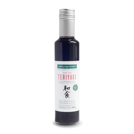 MOLHO TERIYAKI COM VINHO 285G - PAMPA GOURMET