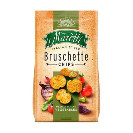Torrada Maretti Italian Style Bruschette Chips Mediterranean Vegetables 90G