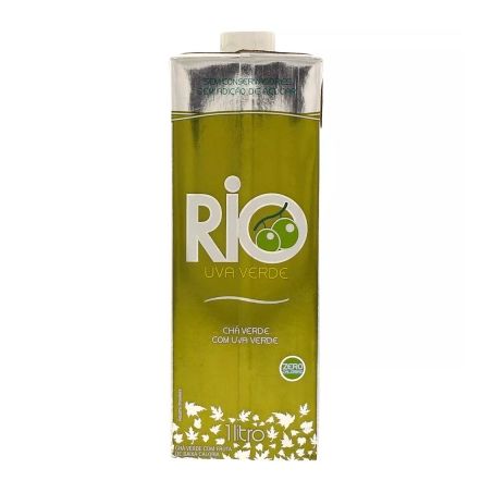 Chá Verde com Uva Verde Rio Caixa 1LT