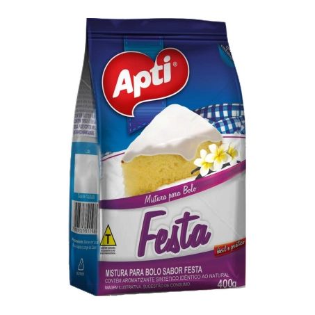 Mistura para Bolo Apti Festa Sachê 400gr