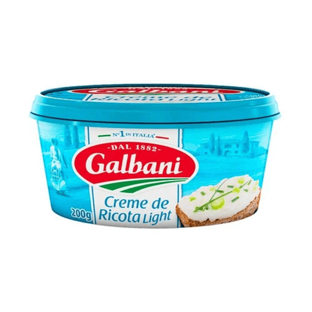 Creme ricota galbani light 200g