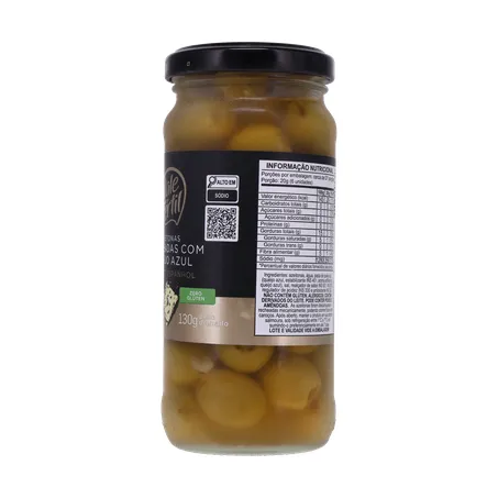 AZEITONA VERDE VALE FERTIL RECHEADO COM QUEIJO VIDRO 130G 360-7