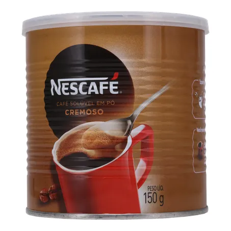 Café Nescafé Solúvel Cremoso Lata 150G 360-2