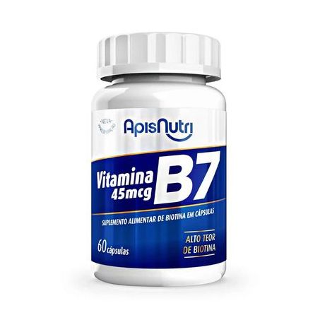 VITAMINA B7 300MG 60CAPS APISNUTRI 360-1
