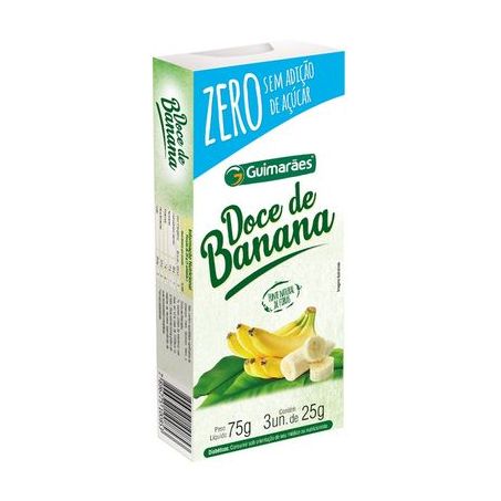 GUIMARAES DOCE DE BANANA ZERO 75G