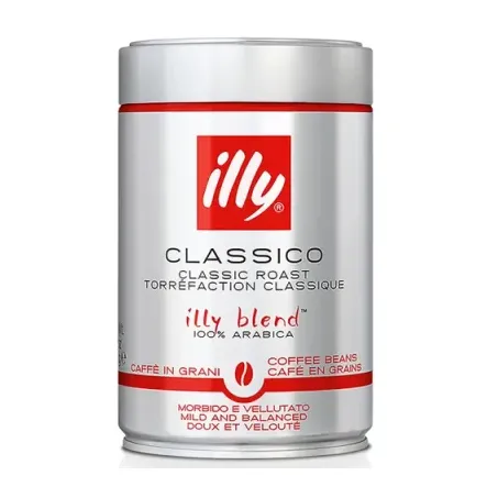 Cafe illy torrado em grão classico 250g