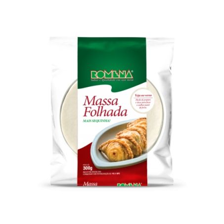 MASSA PASTEL ROMENA FOLHADA 300G