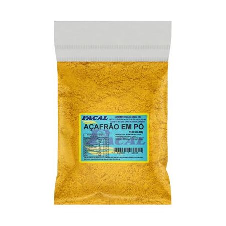 Açafrão Pó Pacal Pacote 250G