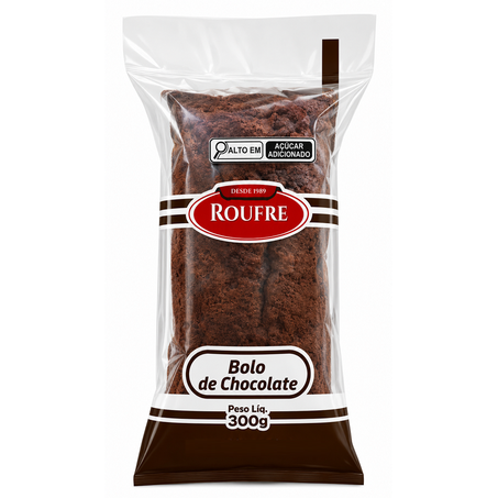 BOLO ROUFRE CHOCOLATE 300G