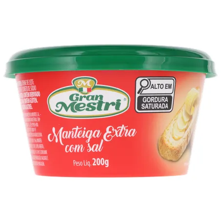 Manteiga Extra Gran Mestri com Sal Pote 200gr 360-1