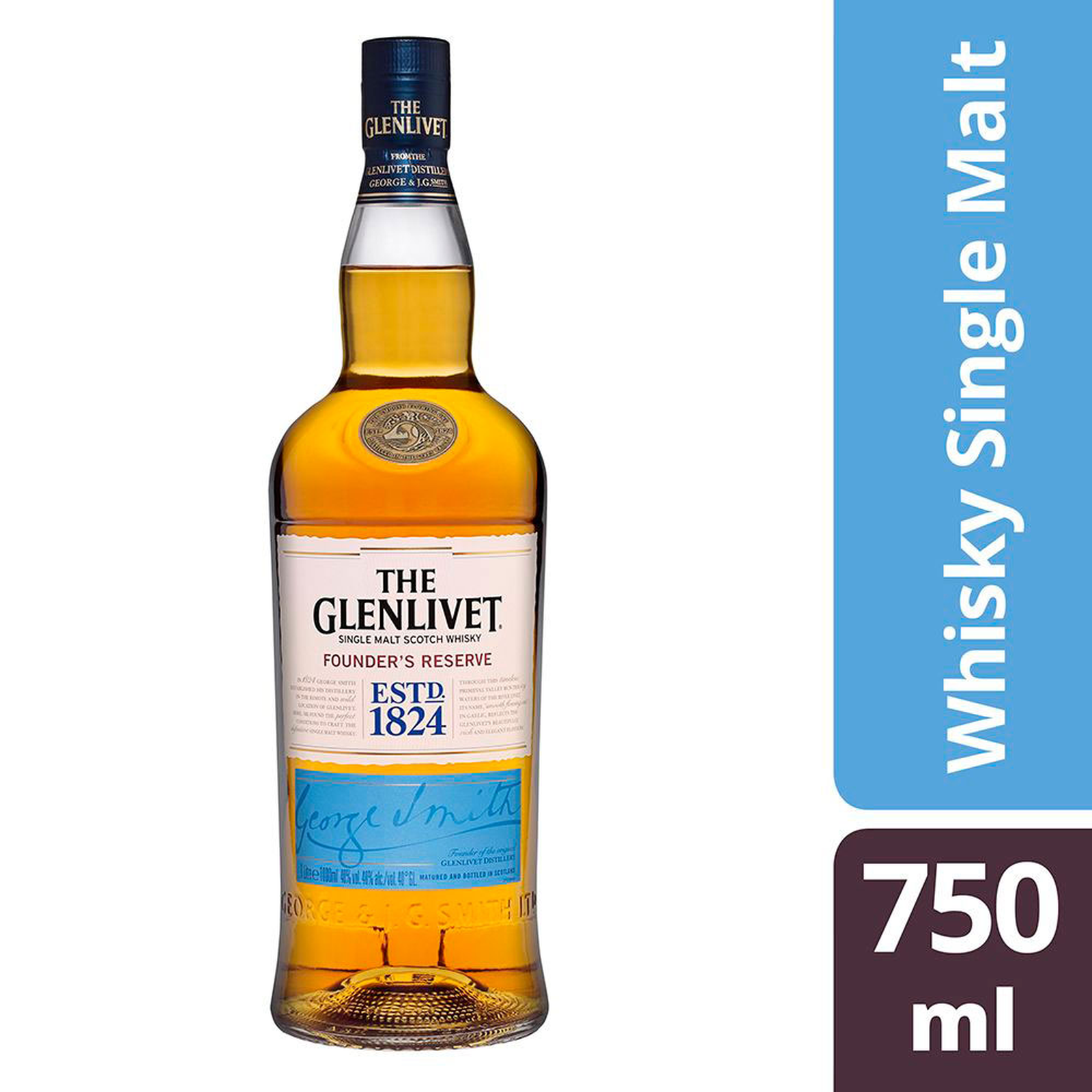 Whisky Glenlivet Founders 750ml | Koch Supermercado