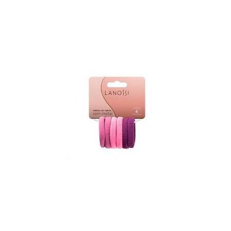 LANOSSI ELASTICO P/CABELO CJ C/6 LS2508           