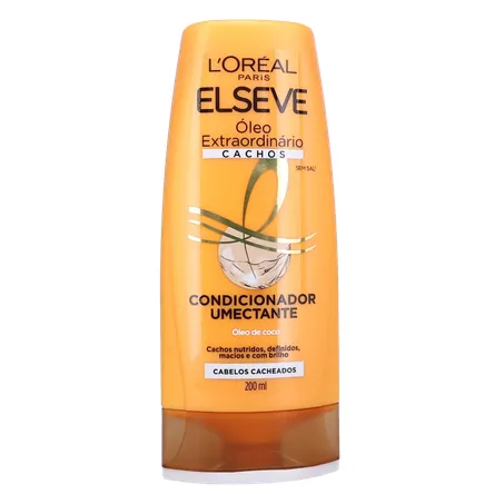CONDICIONADOR ELSEVE ÓLEO EXTRAORDINÁRIO CACHOS 200ML 360-35