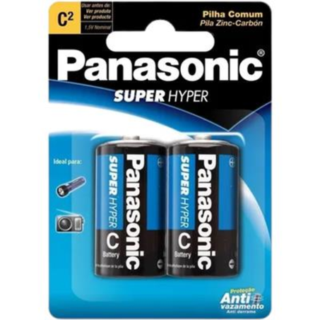 Pilha panasonic hyper media c2 2un