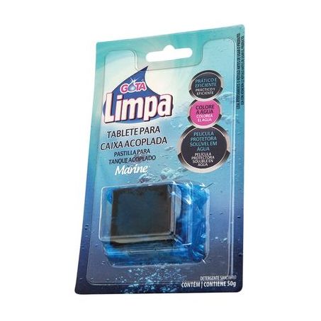 Tablete p/caixa acoplada gota limpa mari