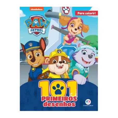 Livro Patrulha Canina Primeiros Desenhos