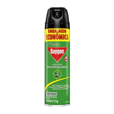 INSETICIDA AEROSOL BAYGON ULTRA 360ML