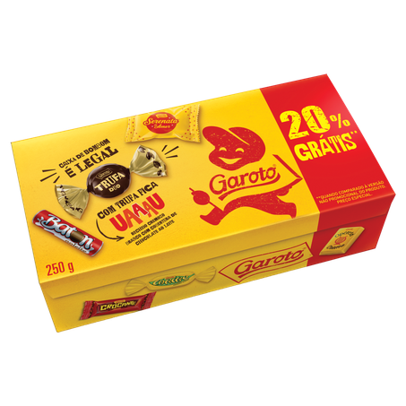 Caixa de Bombom Garoto 250G Preço Especial