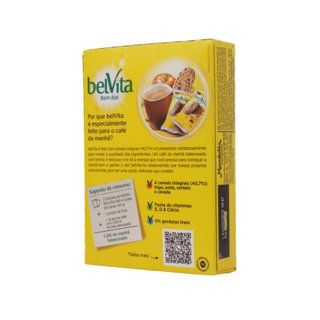 Biscoito Integral Belvita Mel/Cacau 75g 360-36