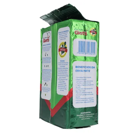 Erva mate giotti vacuo 1kg 360-24