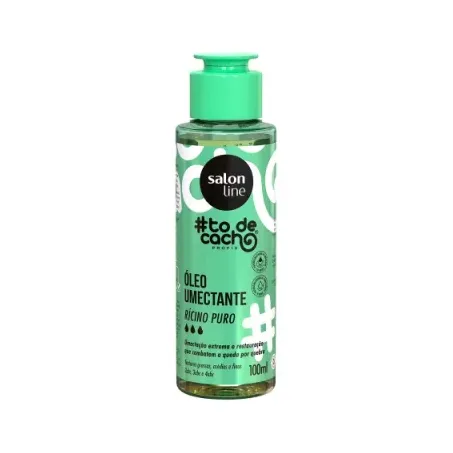 CONDICIONADOR SALON LINE TODECACHO ÓLEO RICINIO PURO 100ML