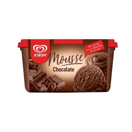 Sorvete kibon 1.5l mousse chocolate