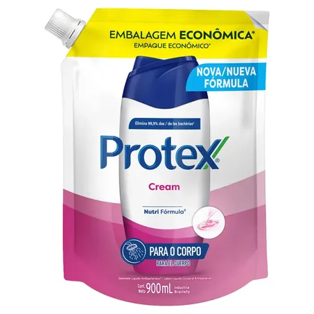 SABONETE LIQUIDO PROTEX REFIL 900ML CREAM