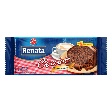Bolo renata tradicional chocolate 250g