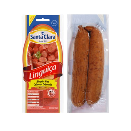 LINGUICA CALABRESA GROSSA SANTA CLARA 300 G       
