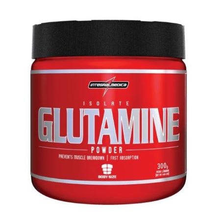 Glutamine em pó pote 300g